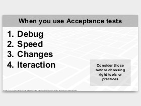 Skaidrė iš Advanced acceptance testing